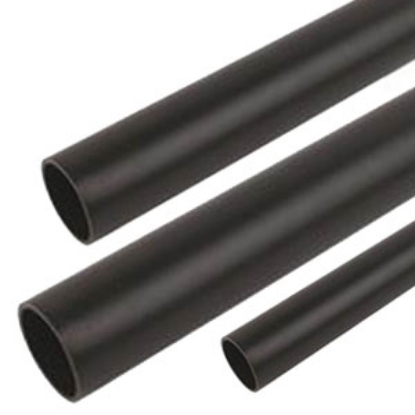 Picture of Lasalle Bristol  1-1/4"Dia x 10'L Black ABS Plastic Waste Water Hose 61C4510 69-6007                                         