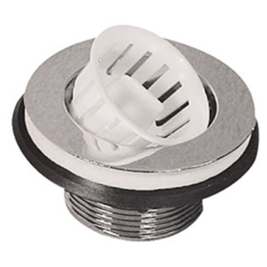 Picture of Lasalle Bristol  2-1/2" ABS Plastic Sink Strainer 39117 10-1720                                                              