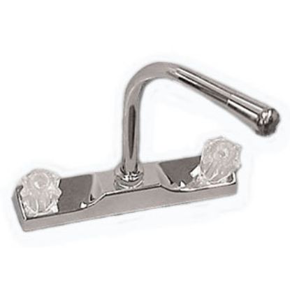 Picture of Lasalle Bristol  Chrome w/2 Clear Knob Hi-Rise Kitchen Faucet 20380R143ABX 10-2467                                           