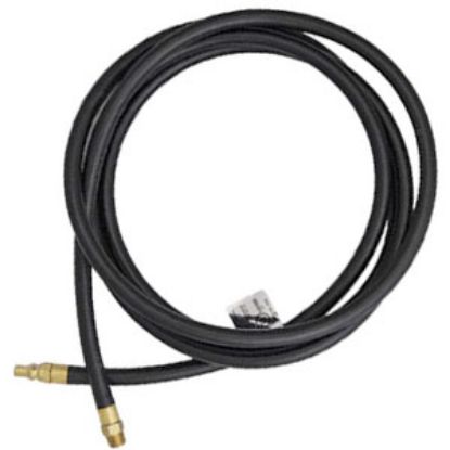 Picture of Marshall Excelsior  1/4" MNPT X Male QD Nipple X 120"L LP Feed Hose MER14TCMPQD-120 06-0226                                  