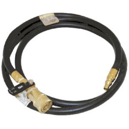 Picture of Marshall Excelsior  Female QD X 1/4" Male QD X 144"L LP Feed Hose MER14TCQDMP-144 06-0772                                    