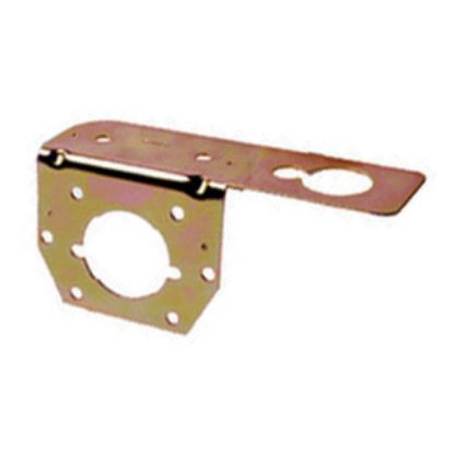 Picture of Pollak  6-Way 90 Deg Bend Zinc Trailer Connector Bracket 11-617 19-1051                                                      