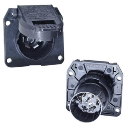 Picture of Pollak  7-Way Trailer End Trailer Connector 11-893 19-0850                                                                   