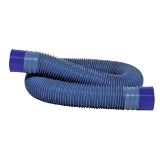 Picture of Prest-o-Fit Blue Line (R) Ultimate Blue 10' Vinyl Sewer Hose 1-0061 11-0168                                                  