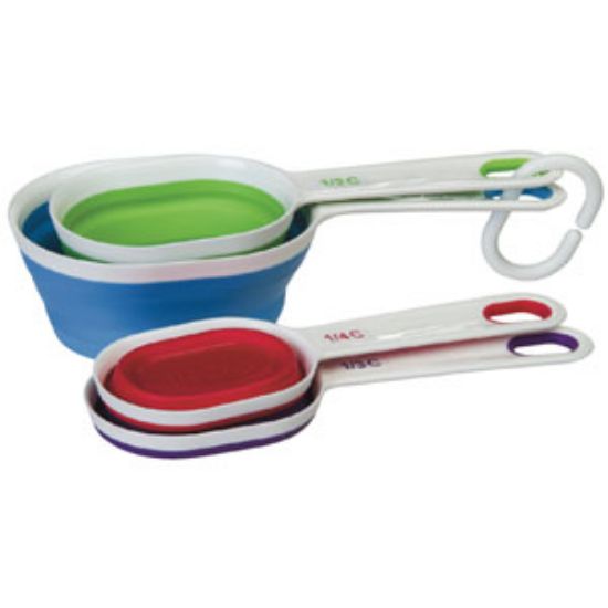 Picture of Progressive Int'l Thinstore (TM) Plastic Measuring Cup w/ Handle BA-545 69-9541                                              