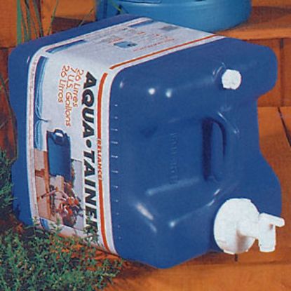 Picture of Reliance Products Aqua-Tainer 6.5 Gal Blue Polyethylene Water Carrier 9410-03 03-0031                                        