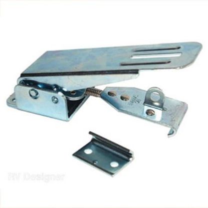 Picture of RV Designer  Chrome Lockable Fold Down Camper Entry Door Latch E313 20-1779                                                  