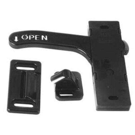 Picture of RV Designer  LH Opening Black Latch For RV Designer Amerimax Style Screen Door E287 20-2065                                  