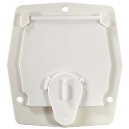 Picture of RV Designer  Polar White Non-Lockable Access Door B140 19-1503                                                               