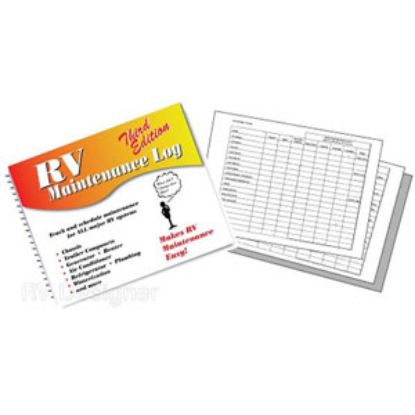 Picture of RV Designer  Soft Cover RV Maintenance Log Book B345 03-0124                                                                 