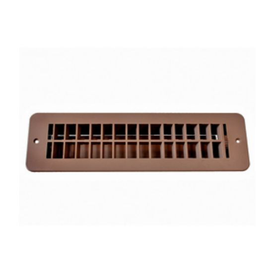 Picture of RV Designer  Tan 2-3/8"W x 12"L Floor Heating/ Cooling Register w/Damper H860 20-0193                                        