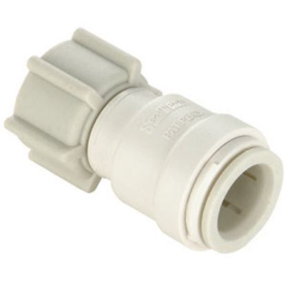 Picture of Sea Tech 35 Series 3/4" Female QC Copper Tube x 3/4" FNPS Swivel Nut Off-White Polysulfone Fres 013510-1412 10-1683          