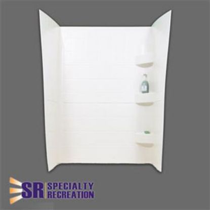 Picture of Specialty Recreation  White 24" x 32" x 66" Shower Surround SW2432W 10-1911                                                  
