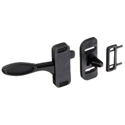 Picture of Strybuc  Left Hand Opening Black Screen Door Latch For Philips Storm Door 17-180LHBC 20-0376                                 