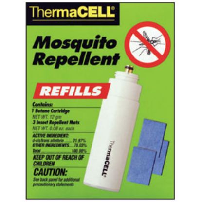 Picture of ThermaCELL  Odor Free Scent Mosquito Repellent Refill R-1 69-7709                                                            