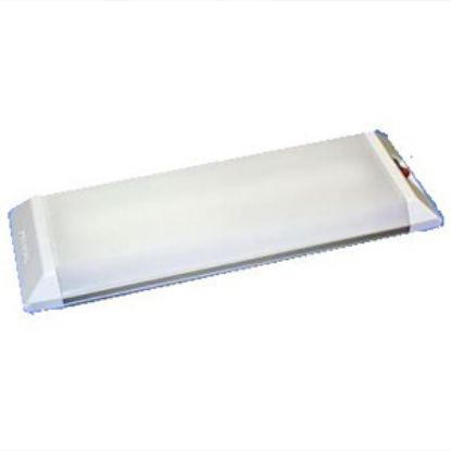 Picture of Thin-Lite 600 Series Clear Diffuser Lens Fluorescent 15W Interior Light w/Switch DIST-612 18-0750                            