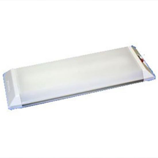 Picture of Thin-Lite 600 Series Clear Diffuser Lens Fluorescent 15W Interior Light w/Switch DIST-612 18-0750                            