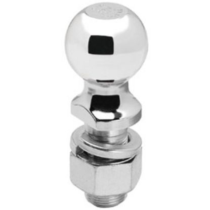 Picture of Tow-Ready  Chrome 1-7/8" Trailer Hitch Ball w/ 3/4" Diam x 2-3/8" Shank 63882 14-1097                                        