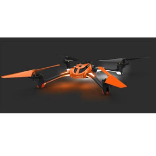 Picture of Traxxas Alias (TM) LaTrax Orange 1/16 Quad Rotor RC Helicopter 6608ORG 25-2221                                               