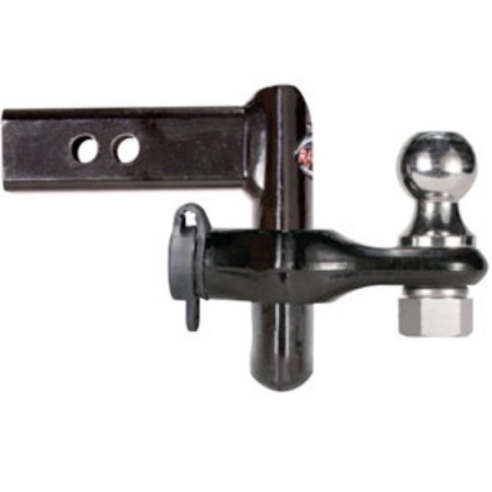 Picture of Trimax Locks Razor Class III/IV 2" 10K 8" Adj Drop/ Lift Steel Ball Mount TRZ8PB 69-9925                                     