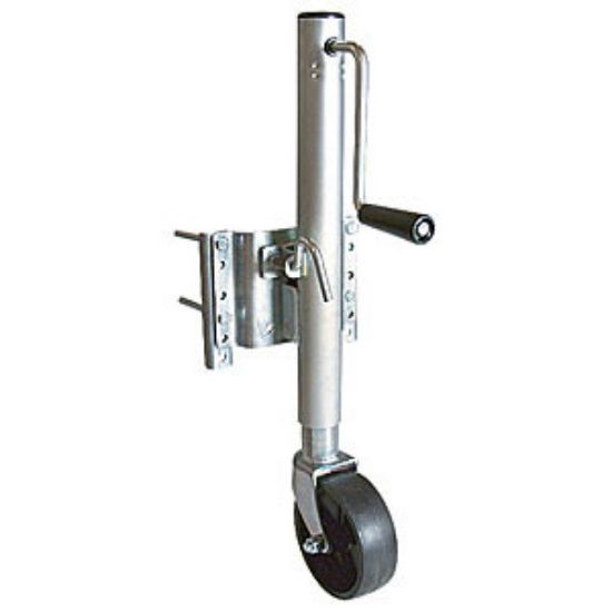 Picture of Ultra-Fab  1000 Lb Round Sidewind/Swivel Marine Trailer Jack 49-954034 15-0421                                               