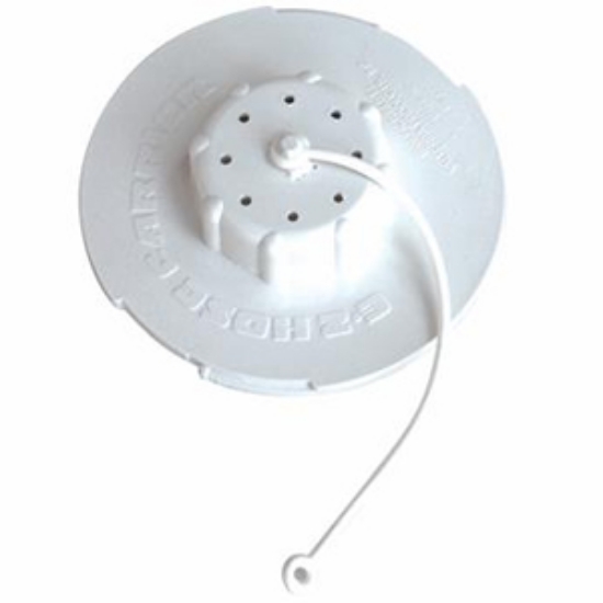 Picture of Valterra EZ Hose White Sewer Hose Storage Carrier Cap w/Strap A04-0161 11-0160                                               