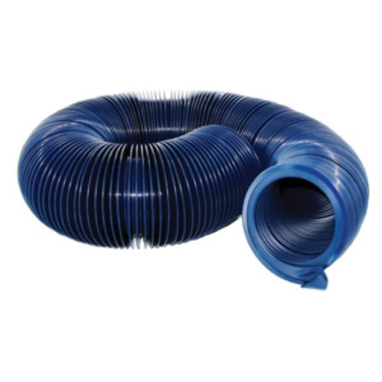 Picture of Valterra Quick Drain Blue 10' 8 Mil Vinyl Sewer Hose D04-0047 11-0140                                                        