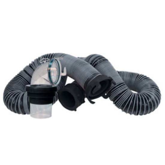 Picture of Valterra Silverback 20' 24 Mils Polypropylene Sewer Hose Kit D04-0675 71-5770                                                