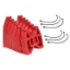 Picture of Valterra Slunky (R) 15' Red Plastic Collapsible Sewer Hose Support w/ Metal Hinges S1500R 71-5779                            