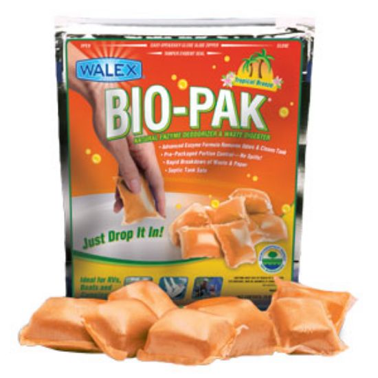 Picture of Walex Bio-Pak (R) 2-Bag 32 Gram Pouch Holding Tank Treatment w/Deodorant BIOTROP2 13-5757                                    