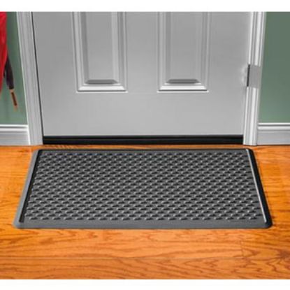 Picture of Weathertech IndoorMat (TM) Black 39" x 24" Indoor Door Mat IDM1B 04-0096                                                     