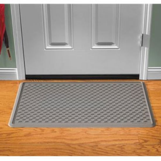 Picture of Weathertech IndoorMat (TM) Gray 39" x 24" Indoor Door Mat IDM1G 04-0097                                                      