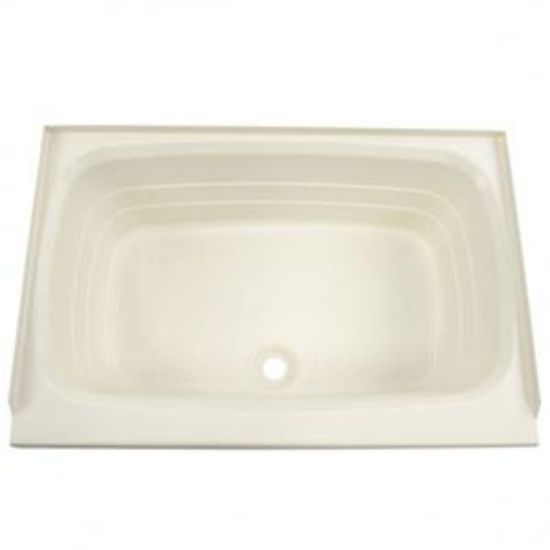 Picture of Better Bath  Parchment 24"x40" Center Drain ABS Standard Bathtub 209385 10-5733                                              