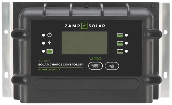 Picture of Zamp Solar 60 Amp 5-Stage PWM Charge Controller