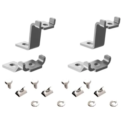 Picture of Zamp Solar Silver Mounting Feet for Curved Roofs (AirStream)