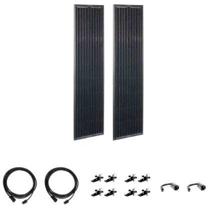 Picture of Zamp Solar OBSIDIAN SERIES 180 Watt Long Solar Panel Kit (2 x 90)