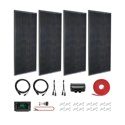 Picture of Zamp Solar Legacy Black 760 Watt Deluxe Kit