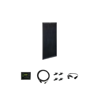 Picture of Zamp Solar Forest River 100 Watt Solar Prep Complete Kit (GoPower Roof Cap)