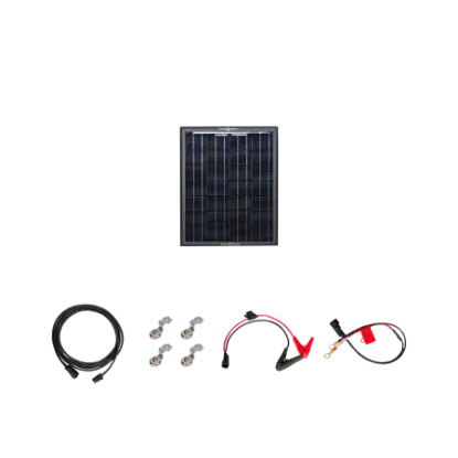 Picture of Zamp Solar OBSIDIAN Series 25 Watt Trickle Charge Kit (Magnetic Mounts)
