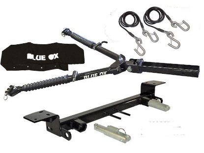 Picture of Blue Ox Alpha 2 Tow Bar (6500 lbs. cap.) & BX2410 Baseplate Combo fits 2013-2016 Dodge Dart SE/SXT/GT/Limited (includes foglights)