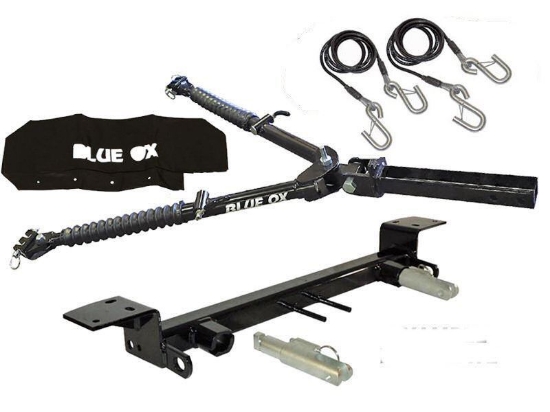 Picture of Blue Ox Alpha 2 Tow Bar (6500 lbs. capacity) & BX2342 Baseplate Combo fits Select Hyundai Accent (No foglights) (Manual Only)