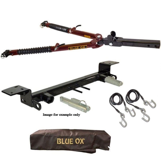 Picture of Blue Ox Ascent Tow Bar (7,500 Lbs. Tow Capacity) & Baseplate Combo Fits Select Cadillac Escalade (Includes ACC, Shutter, Night Vision, & Super Cruise)