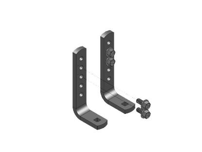 Picture of Blue Ox BXW4072 KIT, Replacement L Brackets Fit Track Pro & 2 Point Weight Distribution Hitches