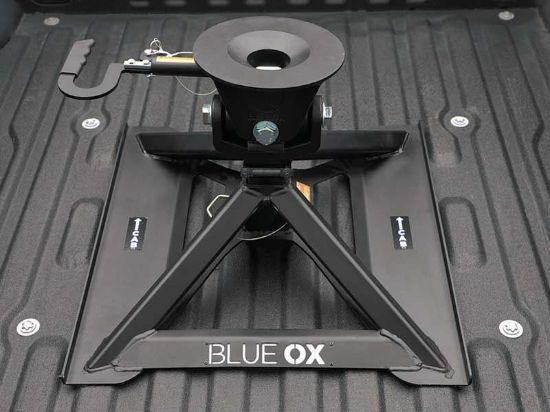 Picture of Blue Ox BXR2100 21K Capacity 5th Wheel Hitch Attaches To 2-5/16" Gooseneck Hitch Ball