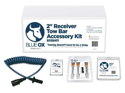 Picture of Blue Ox, 2 Inch Receiver, Tow Bar Accessory Kit